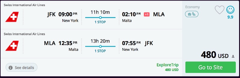 New_York_to_Malta_flights_-_momondo