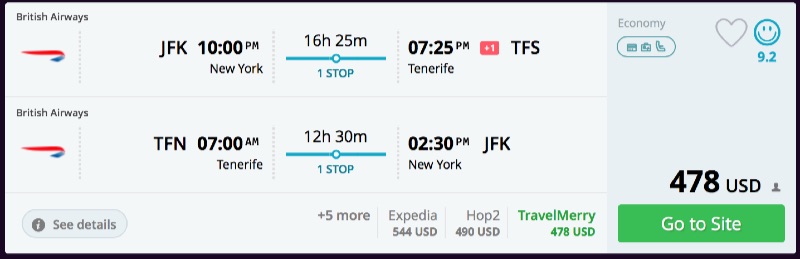 New_York_to_Tenerife_flights_-_momondo