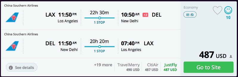 lax-delhi