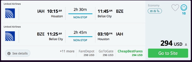 Houston_to_Belize_City_flights_-_momondo