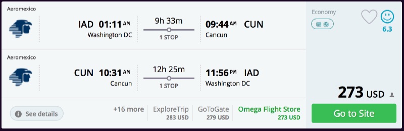 Washington_DC_to_Cancun_flights_-_momondo