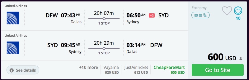 dfw-syd