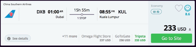 Around the World for $1435 (Paris, Athens, Dubai, Kuala Lumpur, Sydney