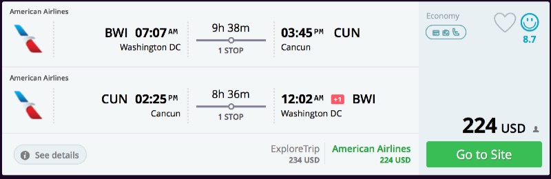 Washington_DC_to_Cancun_flights_-_momondo