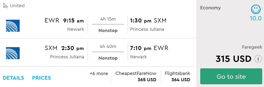 Nonstop! New York and Newark to St. Maarten (Caribbean) from $315 R/T ...