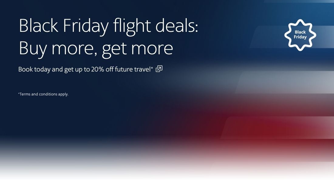 BLACK FRIDAY/CYBER MONDAY American Airlines, get up to 20 off