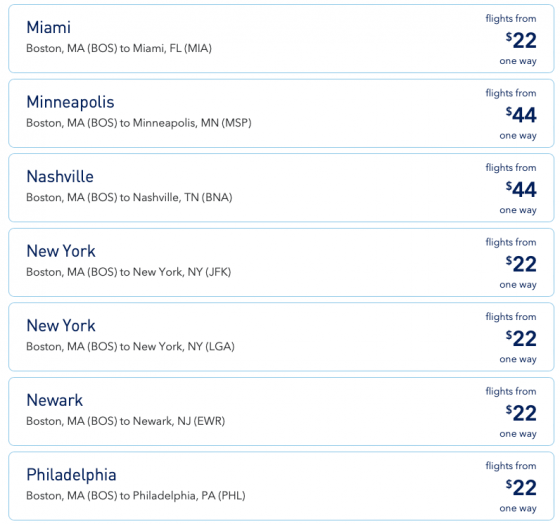TODAY ONLY! JetBlue celebrates 22 years with $22 one-way fares