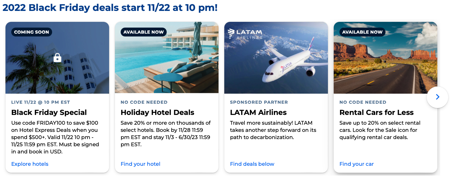 BLACK FRIDAY & CYBER MONDAY TRAVEL DEALS (2022 Edition)